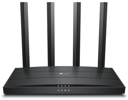 (Ricondizionato) TP-Link Archer AX18 AX1500Mbps Router WiFi 6 Dual-Band, 4 Porta Gigabit, 1201Mbps su 5 GHz e 300Mbps su 2,4 GHz, 4 Antenne Ad Alto Guadagno, Parental Control, QoS, EasyMesh, WPA3