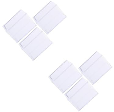 DECHOUS 2 Set Fontana Acrilica Arredamento Cilindro Partite Decorativo Titolari Titolare Della Decorazioni In Piedi Barattoli Vaso Chiaro Candele Girare Conico Acrilico 3 Pezzi * 2