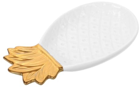 Healvian Ananas Deko Schale Aus Keramik Nordisches Tablett Für Schmuck Schlüssel Kleine Gegenstände Minimalistisches Wohnaccessoire Party-dekoration