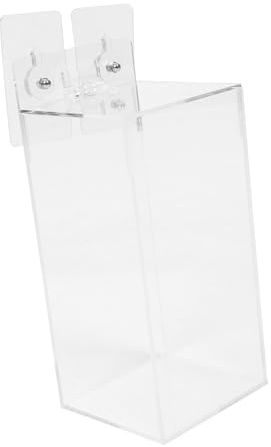 SHINEOFI Glove Dispenser Box Wall Mounted Disposable Gloves Holder Organizer for Home Garage Storage Single Compartment Rack