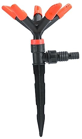 Kisangel Arroseur Rotatif à Degrés pour Jardin Et Pelouse Facile à Installer Et Économiseur Eau