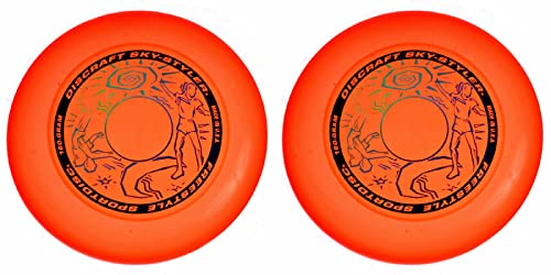 Discraft Freestyle sky-styler Frisbee 160 Gramm Sport disc-orange (2er Pack)