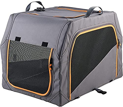 HUNTER Hundetransportbox mit Aluminium-Gestell Größe XL