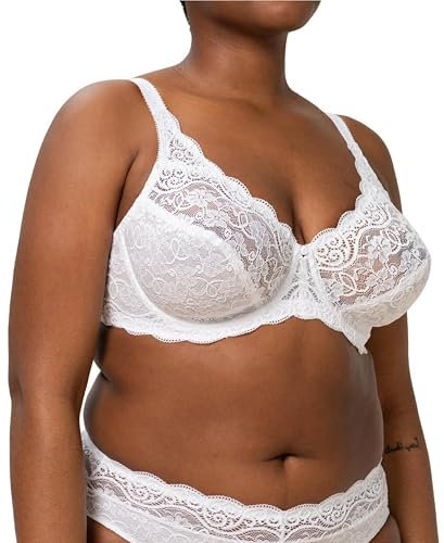 Triumph Women's Amourette 300 W X Bra, White, 32DD