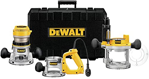 DEWALT Router, Fixed/Plunge Base Kit, 12-Amp, 2-1/4-HP (DW618B3)