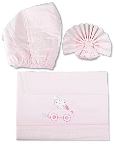PEKITAS Bebe Juego De Sábanas Finas 3 Piezas Para Cuna 60X120 100% Algodón HECHO EN PORTUGAL