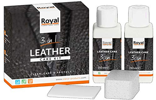 Royal - Lederpflege System 3 in 1 für alle Glattleder von Oranje