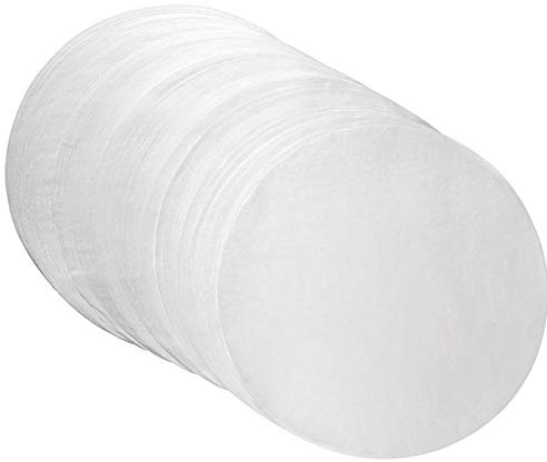 Praktiskt hamburgarpapper för perfekta hamburgar-pasteller, 250 stycken vaxpapper, 15 cm diameter, hamburgarpapper, vaxat för grillning, rostning, non-stick papper, premiumgrilltillbehör