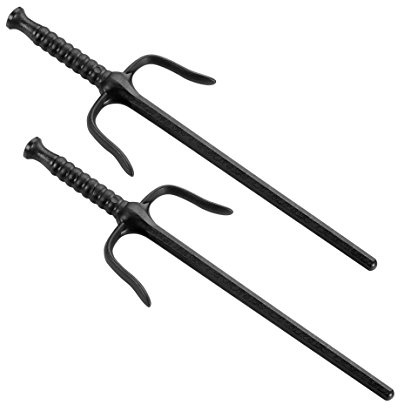 DEPICE Unisex – Erwachsene W-SAHP-V2 Sai Gabeln, schwarz, Uni
