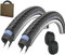 Schwalbe Reifen Marathon Plus Reifen 28x1.75 | 47-622 Reflex Unplattbar mit SV Schlauch [ 2 STÜCK ]
