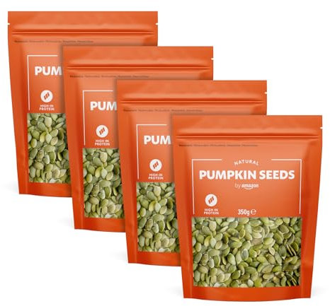 by Amazon Naturale seme di zucca, 4 x 350 g