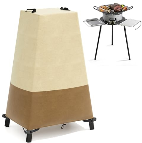 Grill Abdeckhaube, Grillabdeckung Wetterfest, 600D-Oxford-Gewebe, Abdeckplane Grill,Wasserdicht, Staubdicht Und Winddicht Grill Hülle Für Den Außenbereich