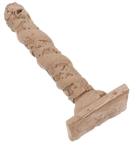 HAPINARY Aquarium Römische Säule Deko Zement Ornament Für Fischbecken Realistische Aquariumdekoration Vielseitig Einsetzbar Für Kleine Und Große Aquarien Wasserbelastend