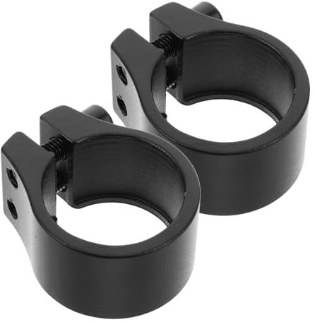 WOONEKY 2 Stücke Sattelrohrklemme 34 9 Mm Fahrradsattelstütze Schnellspanner Sattelstützenklemme Für Einfache Anpassungen