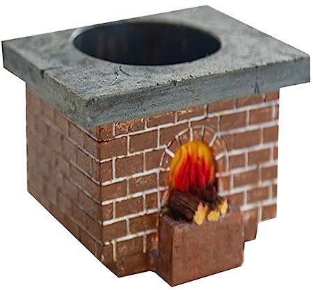 UPKOCH Maceta De Resina con Diseño Retro De Hogar Soporte para Plantas Suculentas y Cactus Decoración para Escritorio Balcón y Hogar Contenedor para Interiores y Exteriores