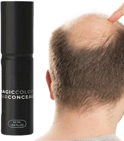 Doyandader Crema correctora para el cabello, corrector de cabello para hombres, crema correctora de cabello, para cabello natural más completo y seguro, resistente al agua, para mujeres y hombres, 50
