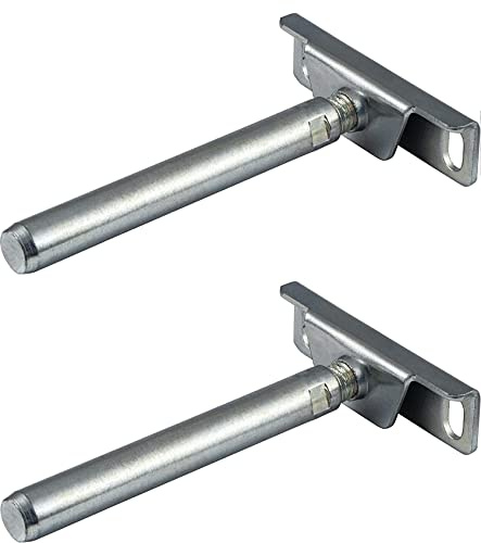 Gedotec Tablarträger Regal-Halterung verstellbar | 2 Stück Regalhalterung unsichtbar | NOVA PRO | Regal-Bodenträger aus Eisen verzinkt - Regalträger | Fachboden-Träger für Wand-Montage
