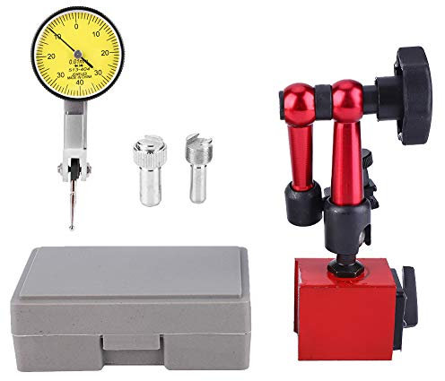 Cocoarm Magnetstativ Messstativ mit Messuhr Messuhrhalter 0~0.8 mm Hochpräzise Messuhr