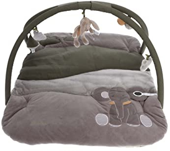 Sterntaler Baby Unisex Spielbogen Baby Spielbogen eckig Elefant Eddy - Spielmatte Baby, Babyspielzeug, Spielzeug - grau