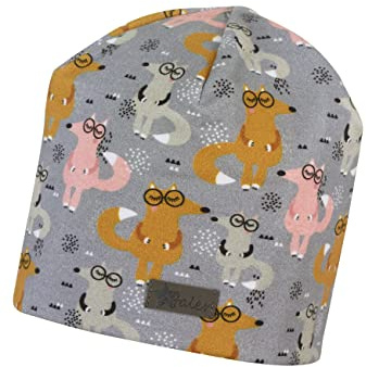 Sterntaler Unisex barnmössa baby beanie mössa räv, Rökgrå, 53