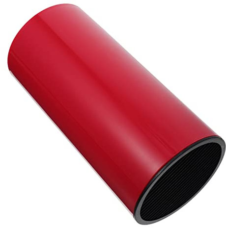 KICHOUSE 1pièce Support De Rangement Multifonction Pour Couteaux De Cuisine Porte-couteaux Pratique Rouge Avec Drainage Et Séchage Accessoire De Cuisine Moderne