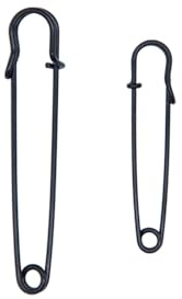 WEAXIO 25 Stück Sicherheitsnadeln, 7.5cm 10cm Extra Große Sicherheitsnadeln Bulk für Bastelarbeiten, Decken, Matratzen, Kleidung, Schmuck, Wirkwaren