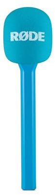 RØDE Interview GO Adaptador de Mano para Micrófonos Inalámbricos (Azul)
