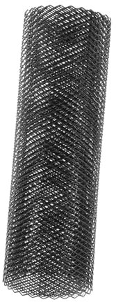 FUNOMOCYA Rejilla Protectora de Parachoques Delantero para Automóvil de Aleación de Aluminio, Malla en Forma de Rombo, Fácil Instalación para Uso Automotriz