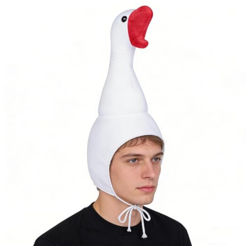 XINCHI Party Kapuzenmütze Lustig Plüsch Hut Gaming Mütze Witzig Tiermütze | Foto requisit Kopfbedeckung Halloween Kopfschmuck Tier Plüschmütze Gaming Hüte Partyhüte für Party Foto Halloween Weihnachten