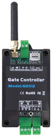 Serratura Magnetica, G202 GSM 2G/4G Relè apriporta WiFi Controller 12V Accesso remoto alla porta for porte da garage persiane(GSM 4G)