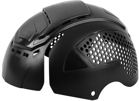 BommFu Capuchons de choc pour homme, protection respirante de sécurité, équipement de travail pour l'entraînement de travail, chutes, accidents intérieurs, traitement de l'atelier, protection de la