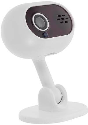 FUNNETOYU Webcam sans Fil Caméra pour bébé Nouveau-né Caméra de Moniteur pour bébé babyphone Longue Vedio Monitor pour la Chambre White