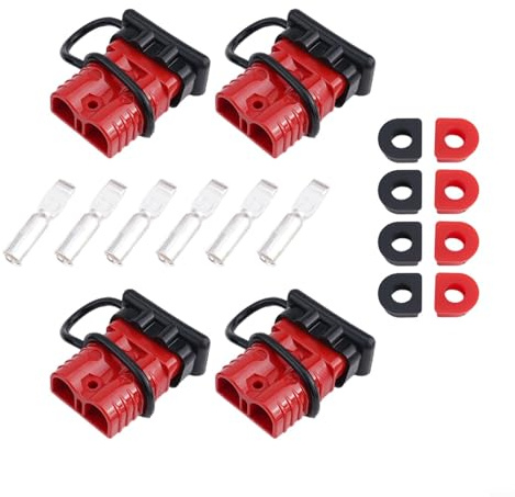 Connettore batteria calibro 175A 24 per kit di cablaggio per verricello RV camion con terminali in rame per connessioni elettriche sicure e sicure