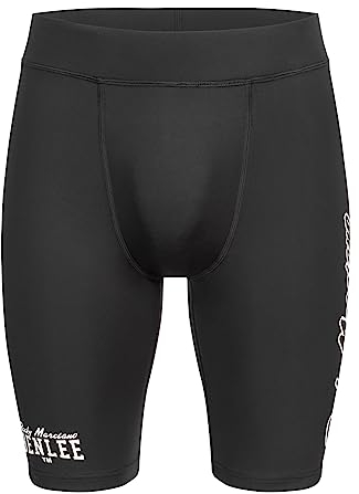 BENLEE Herren-Kompressions-Shorts mit Tiefschutz-Cup WINNEWAY Black/White L