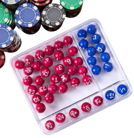 Macchina Della Lotteria, Selezione Di Numeri Della Lotteria - Macchina Del Numero Della Lotteria Manuale | Generatore Di Numeri Casuali Per Giochi Di Lotteria, Estrattore Di Numeri Meccanici, Mixer Di