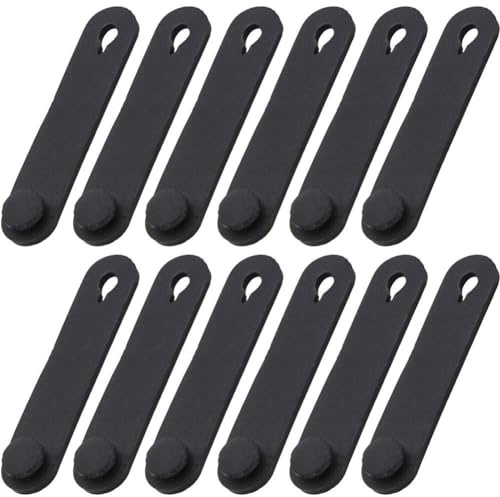 Kabelbindungen 12pcs Motorrad Gummibänder Für Rahmen Sicherung Von Kabelbindungen Kabelbaumkabelzubehör Für Motorradfahrradauto