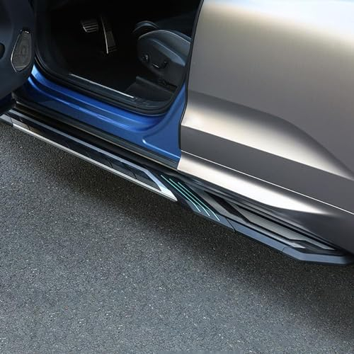 MEFFEE Seitliche Trittstufen Trittbretter aus Aluminium Seitenschweller Seitliche Trittstufe passend für Peugeot 5008 2017-2023