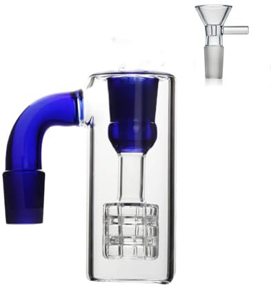 SXQYRD Attrape-cendres pour bong en verre 18,8 mm