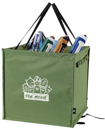Camping Storage Bag, Camping Kitchen Organiser - Camping Box Large Capacity Camping Kitchen Bag | Foldable Storage Organiser, Storage of Camping Equipment for Small Items