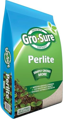 Indigo® Garden Perlite – 10 Litre Bag, Simply Grows More – Improves Drainage, Root Aeration & Soil Structure