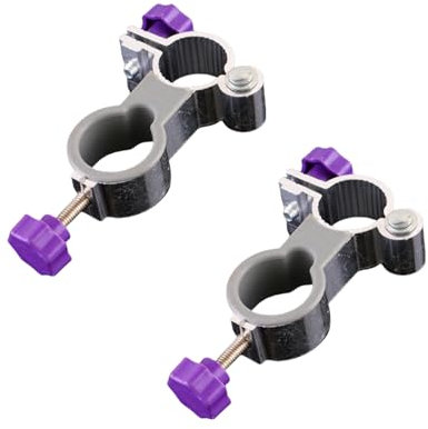 FROMCEO Fishing Chair Umbrella Holder Camping Chair Umbrella Mount Clamps Universals Golfs Umbrella Clamps Holder For Beach Patio