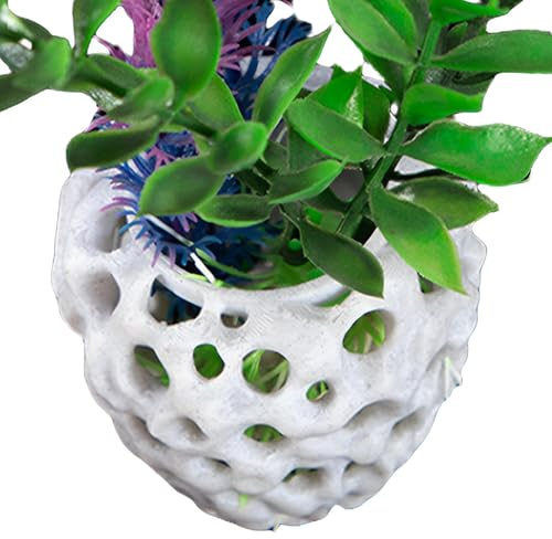 Escondites Para Camarones De Acuario Escondite para Betta y Cueva para | Decoración Acuática Protectora Para Guppys, Cíclidos, Cangrejos Y Camarones, Accesorios Para Acuario De Paisajismo Y H