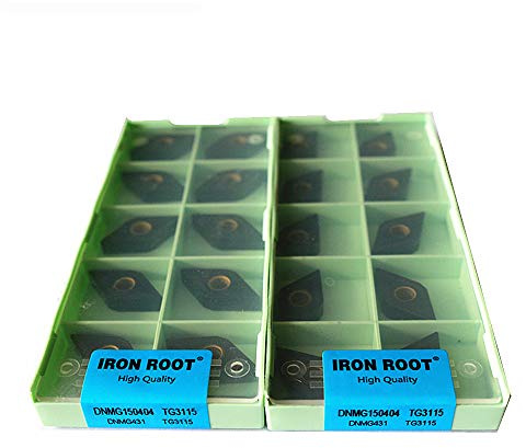 10P DNMG150404 TG3115 Series CNC Metal Lathe Cutting Tool Grooving Carbide Insert For MDJNR/L MDUNR/L Tool Holder