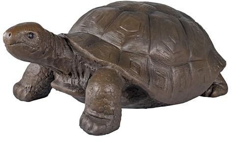 Sunnydaze Talia the Garden Turtle Statue - Turtle Garden Decor for Yard, Lawn, Patio Decor – 29 x 15 Durable Reinforced Glass Fiber - Gift Idea
