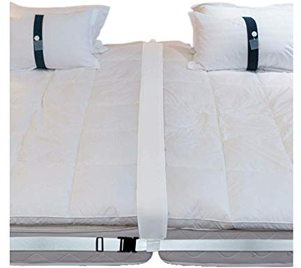 HIOD Puente de la Cama Conector de Colchón Kit Convertidor Twin a King Relleno de Espacios de Cama para Convertir Camas Individuales en Conector King,