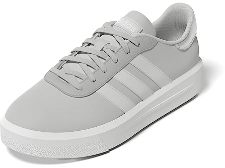 adidas Damen Court Platform Shoes Schuhe, Grey Two/Grey one/Cloud White, 40 EU