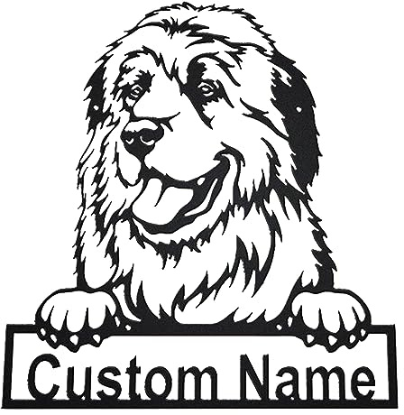 Personalisierte Metallschilder, personalisierbar, Haustier-Hunde-Name, Metallschild, Wanddekoration, Schild für Hunde