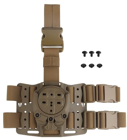 Taktisches Pistolenholster Schnellbefestigungssystem, 360 Grad Winkel Drop Leg Plattform Holster Adapter
