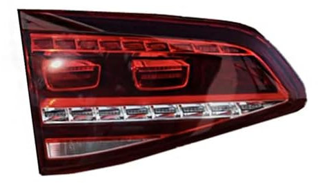 Heckleuchte Baugruppe für VW Golf 7 2013-2017, Hintere Bremsleuchte Auto Anti Nebelscheinwerfer Auto Links Rechts RüCklichter Ersetzen ZubehöR,B/Inner Right