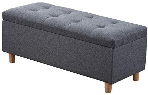 Sgabello multifunzionale ottomano con design pieghevole, 90 x 40 x 40 cm